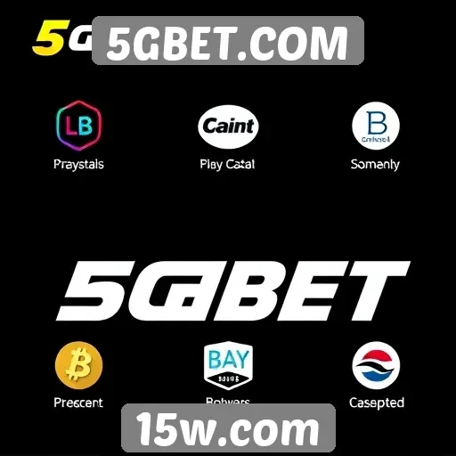 Métodos de pagamento disponíveis no 5GBET.COM